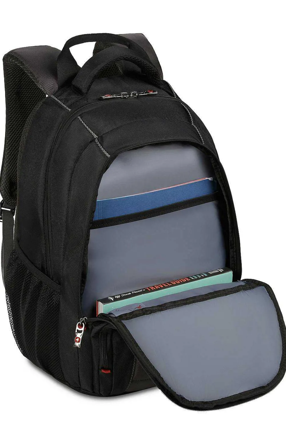 SWISSGEAR Wenger Pillar 16 Inch Laptop Backpack - Black/Gray> Wenger Backpacks
