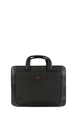 SWISSGEAR Wenger Proxy Zippered Laptop Presentation Padfolio - Black><noscript><img width=