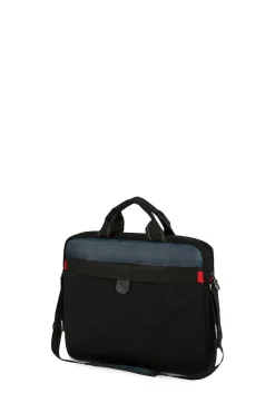 SWISSGEAR Wenger Sherpa 17 Inch Laptop Slimcase - Black/Blue><noscript><img width=