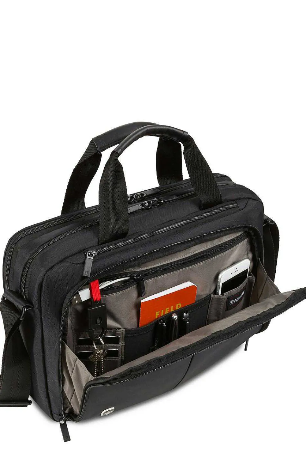 SWISSGEAR Wenger Source 14" Laptop Briefcase - Black> Wenger Bags & Cases