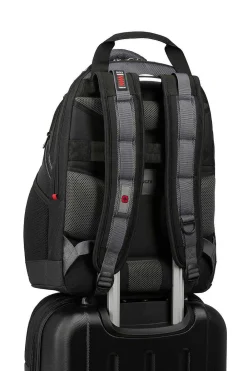 SWISSGEAR Wenger Synergy Pro 16 Inch Laptop Backpack - Black/Gray><noscript><img width=