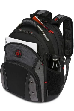 SWISSGEAR Wenger Synergy Pro 16 Inch Laptop Backpack - Black/Gray><noscript><img width=