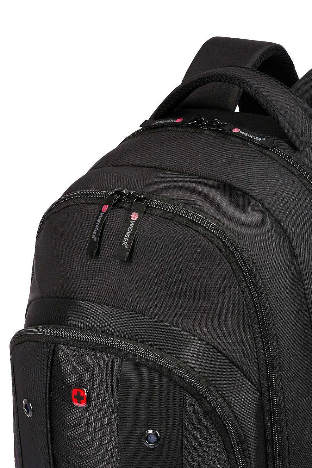 SWISSGEAR Wenger Upload 16" Laptop Backpack - Black> Wenger Backpacks